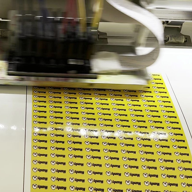 印刷可能な名前のステッカー